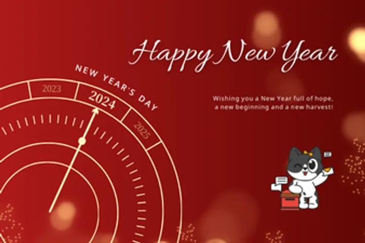New Year's Day holiday notice