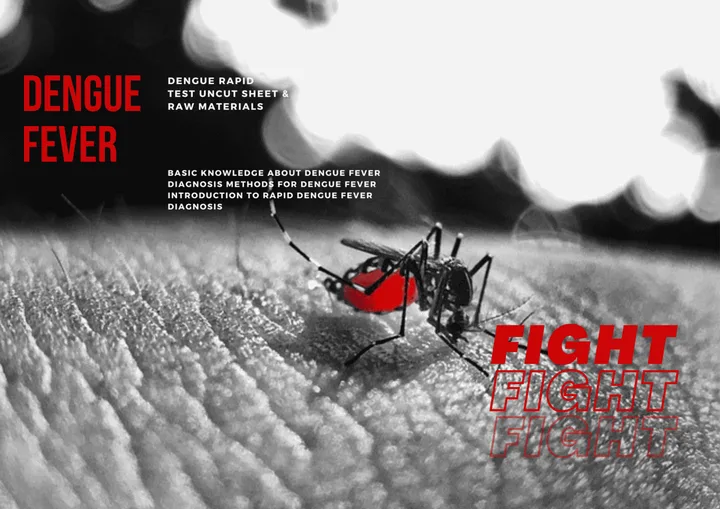 Fight Dengue Fever: Your Safety, Our Priority!——Dengue Rapid Test Uncut Sheet & Raw Materials