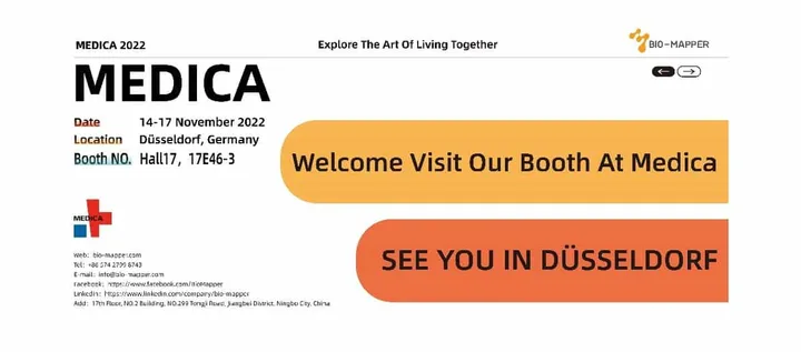 The Trip to Germany, to Participate Together | Bio-Mapper’s Wonderful Appearance in 2022 MEDICA